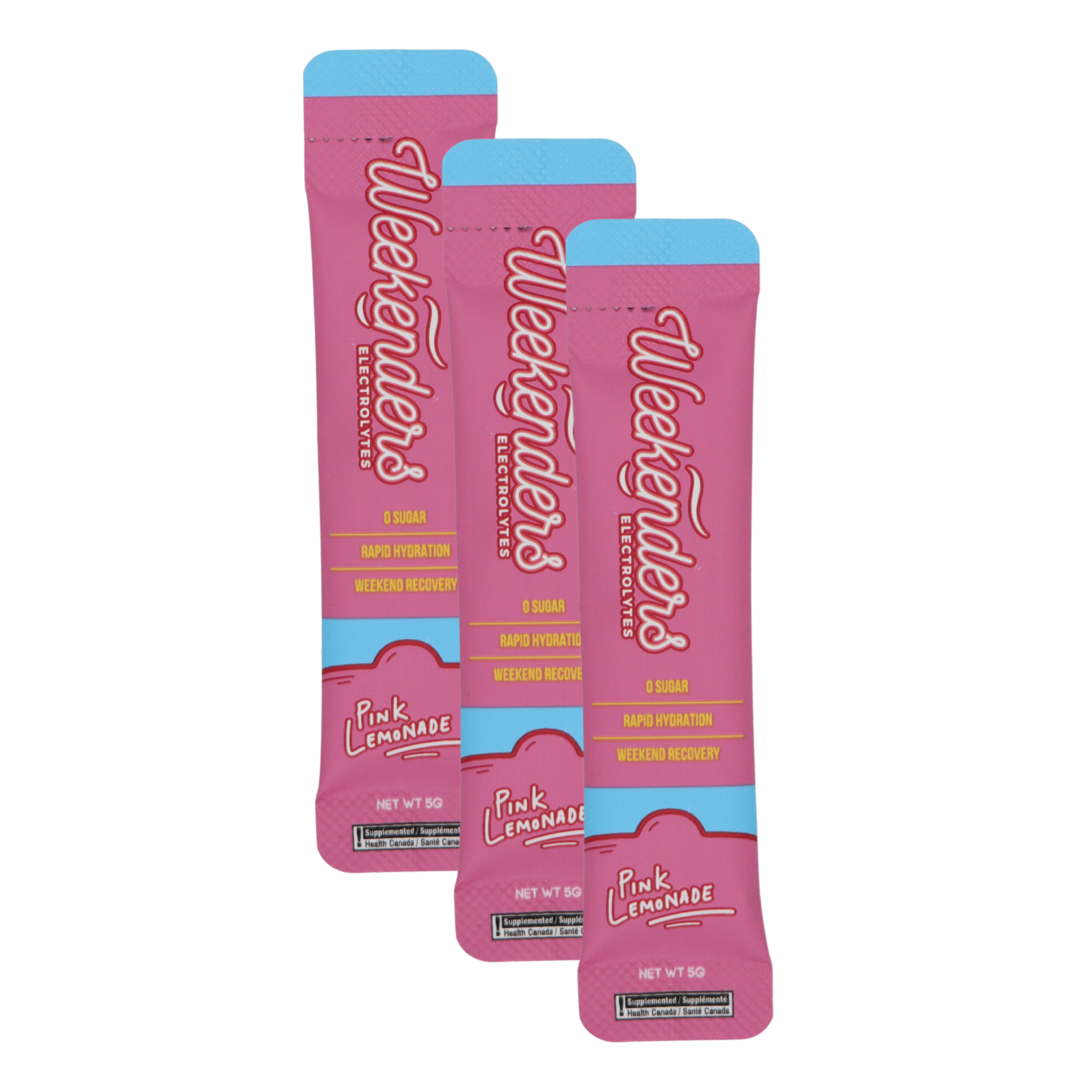 Weekend Trial Pack | Pink Lemonade – Weekenders Electrolytes