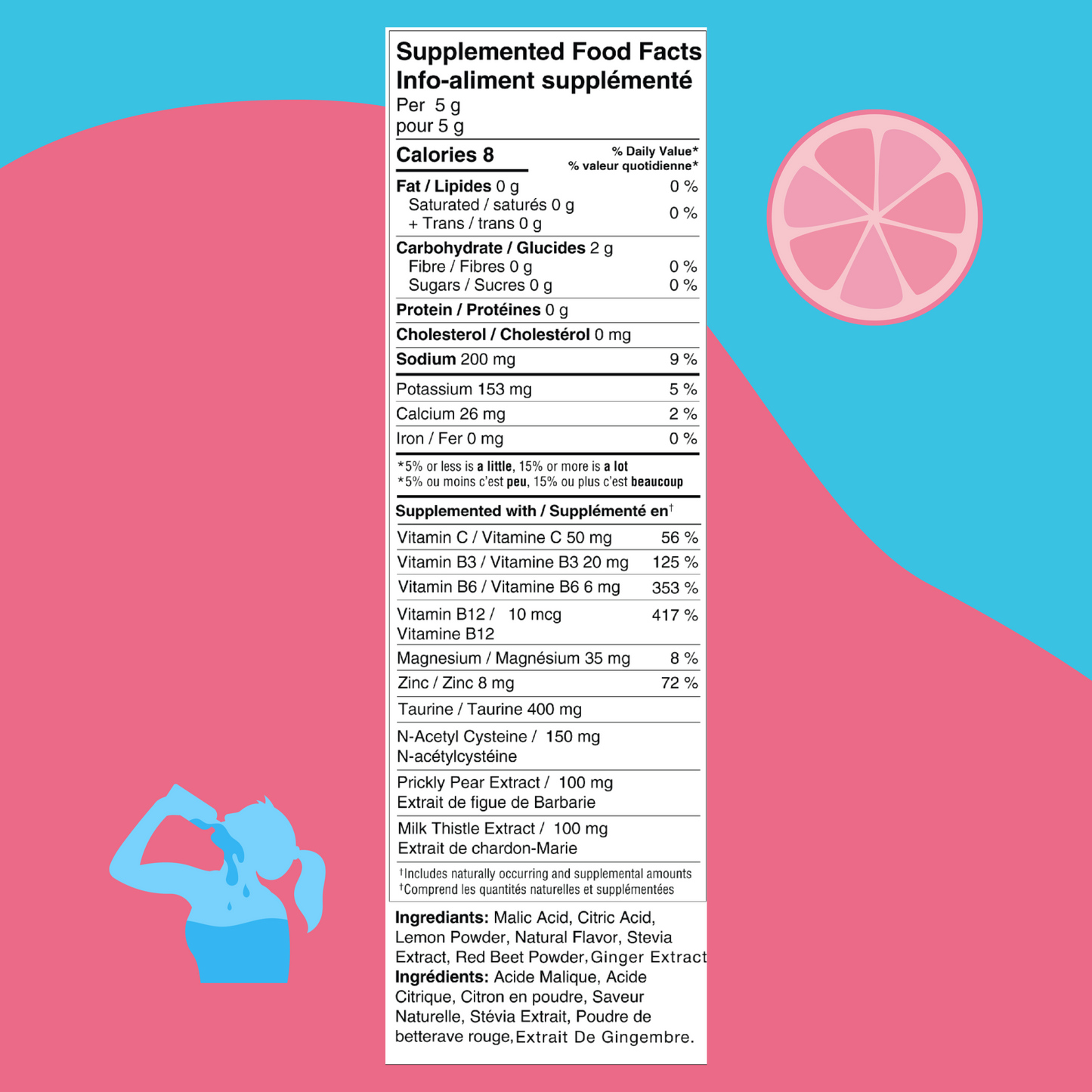 Single Pack | 20 Sachets | Pink Lemonade