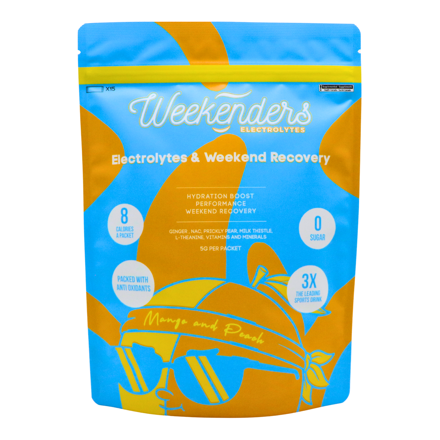 Weekenders Pack | 15 Sachets | Mango Peach